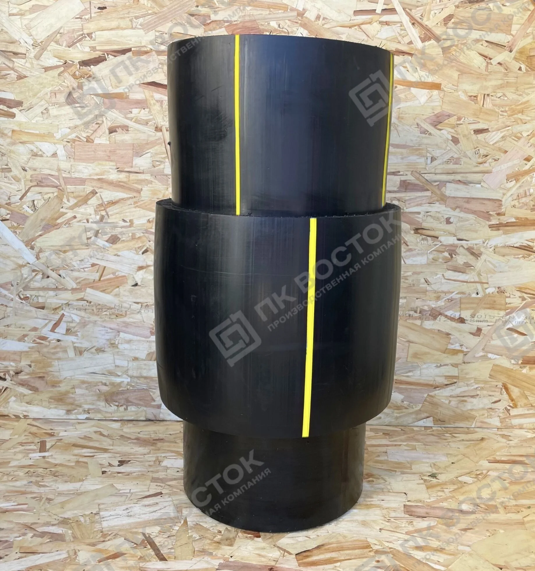 Неразъемное соединение полиэтилен-сталь 500х426 ПЭ100 SDR9 газ