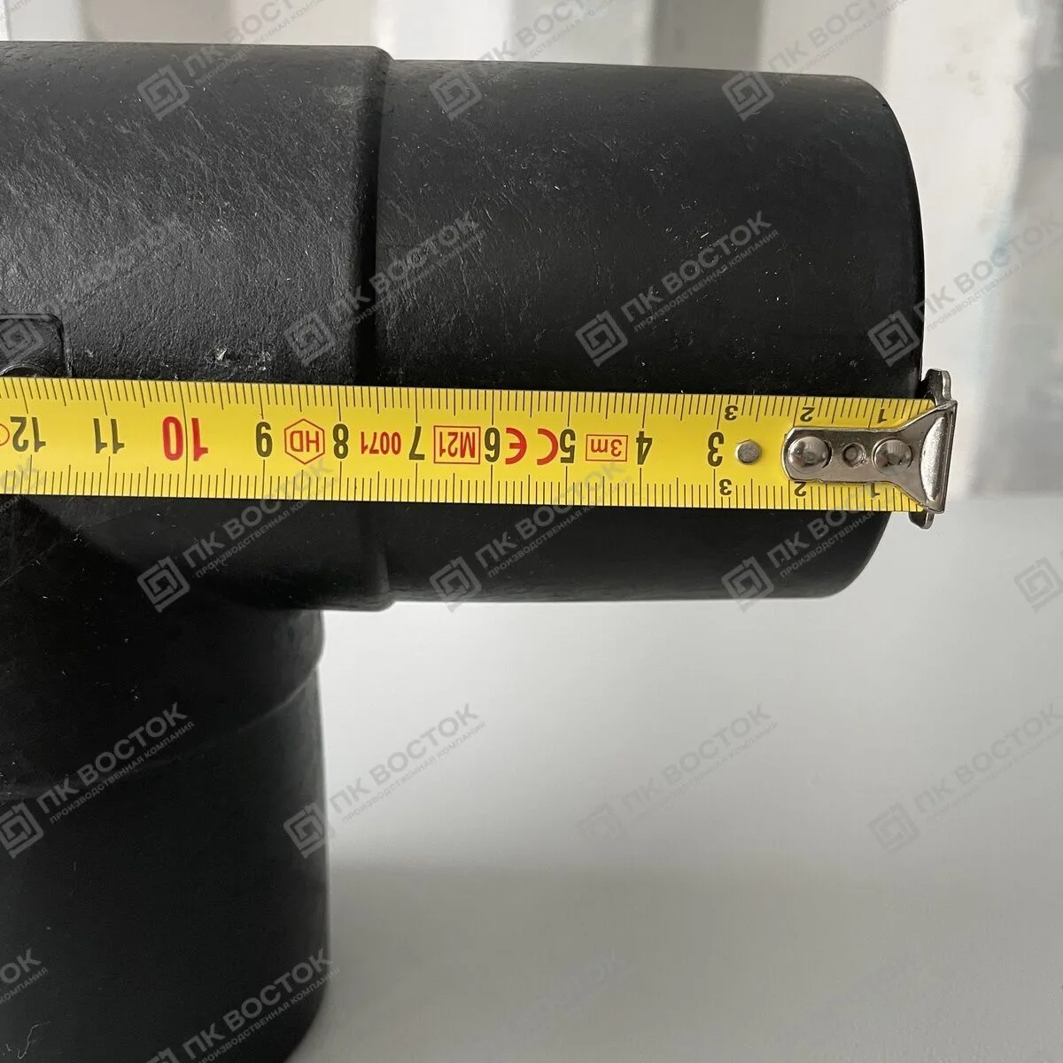 Тройник ПНД ПЭ100 90 мм SDR11 равнопроходной литой
