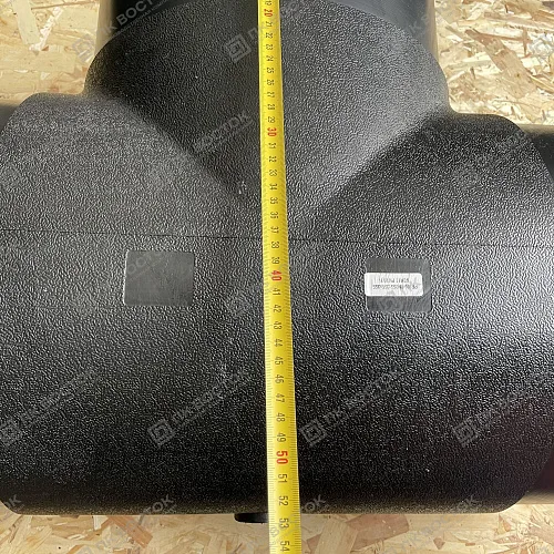 Тройник ПНД ПЭ100 SDR11 355 мм равнопроходной литой