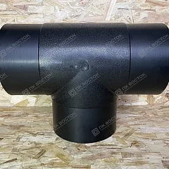 Тройник ПНД ПЭ100 280 мм SDR11 равнопроходной литой