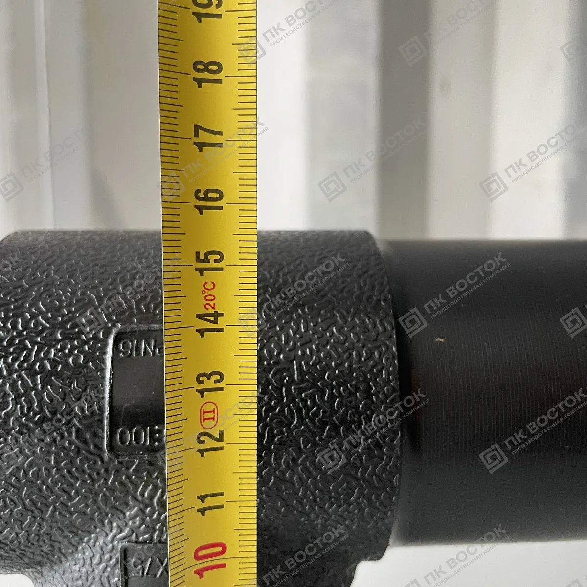 Тройник ПНД ПЭ100 75 мм SDR11 равнопроходной литой