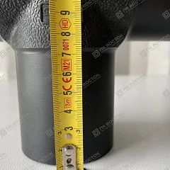 Тройник ПНД ПЭ100 75 мм SDR11 равнопроходной литой