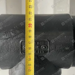 Тройник ПНД ПЭ100 110 мм SDR11 равнопроходной литой